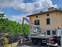 Proseguono i lavori al Ponte a Vicchio, chiusura totale della circolazione dal 15 luglio al 9 agosto